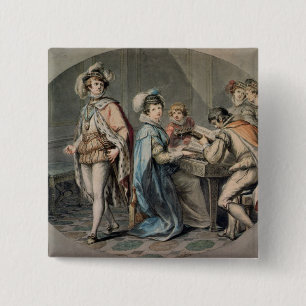 Bóton Quadrado 5.08cm A inveja de Darnley