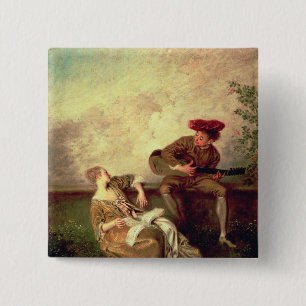 Bóton Quadrado 5.08cm A lição do canto