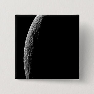 Bóton Quadrado 5.08cm A lua Tethys de Saturn