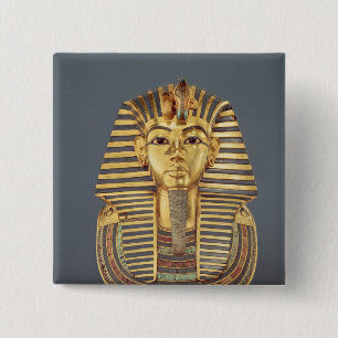 Bóton Quadrado 5.08cm A máscara funerária de Tutankhamun