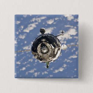 Bóton Quadrado 5.08cm A nave espacial de Soyuz TMA-01M