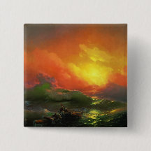 A Nona Onda (Mar de Tempestade com Sunset Vermelho