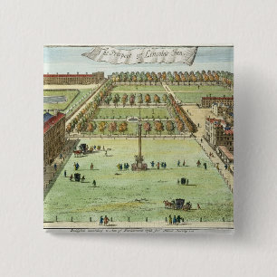 Bóton Quadrado 5.08cm A perspectiva da pensão de Lincoln, para 'a