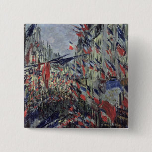 Bóton Quadrado 5.08cm A rua Santo-Denis
