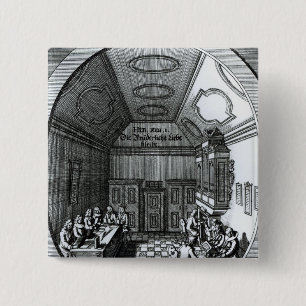 Bóton Quadrado 5.08cm A sala da música