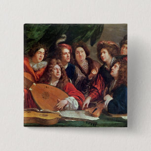 Bóton Quadrado 5.08cm A sociedade musical, 1688