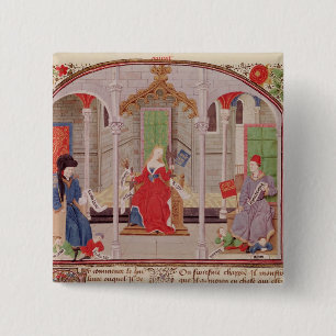 Bóton Quadrado 5.08cm A teoria de justiça