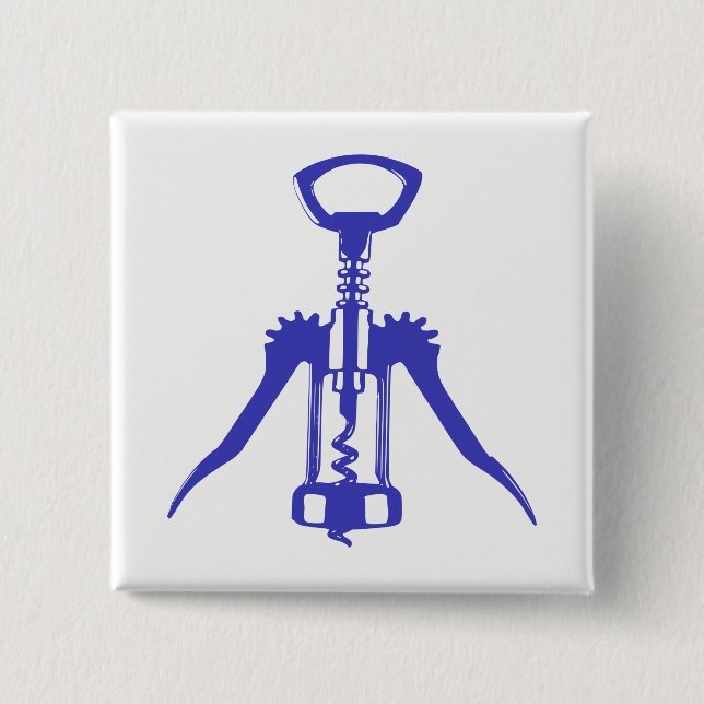 Bóton Quadrado 5.08cm Abridor de garrafa (Frente)