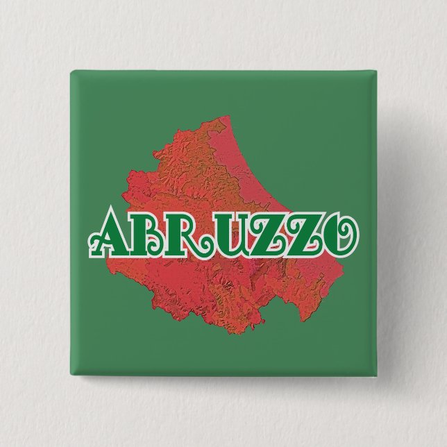 Bóton Quadrado 5.08cm Abruzzo (Frente)