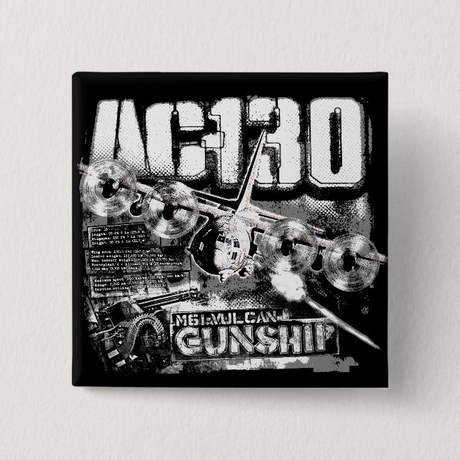 BÓTON QUADRADO 5.08CM AC-130 (Frente)