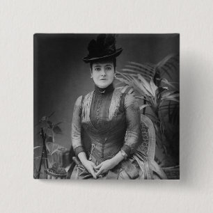Bóton Quadrado 5.08cm Adelina Patti, 1880