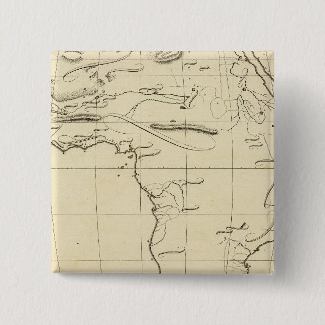 Bóton Quadrado 5.08cm África (Frente)