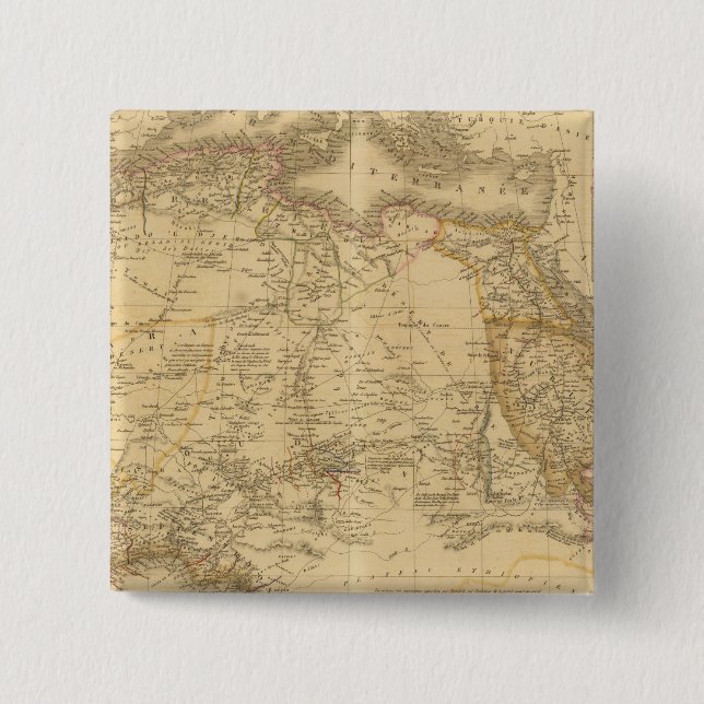 Bóton Quadrado 5.08cm África 14 (Frente)