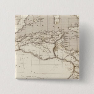 Bóton Quadrado 5.08cm África Norte