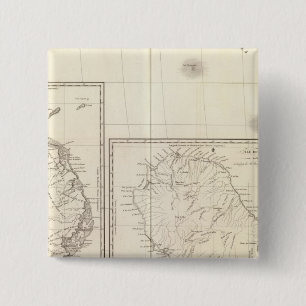 Bóton Quadrado 5.08cm África Sudeste