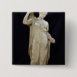 Bóton Quadrado 5.08cm Afrodite Genetrix, cópia romana