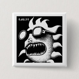 Bóton Quadrado 5.08cm Agonia do Eclipse