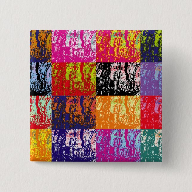 BÓTON QUADRADO 5.08CM ÁGUA (Frente)