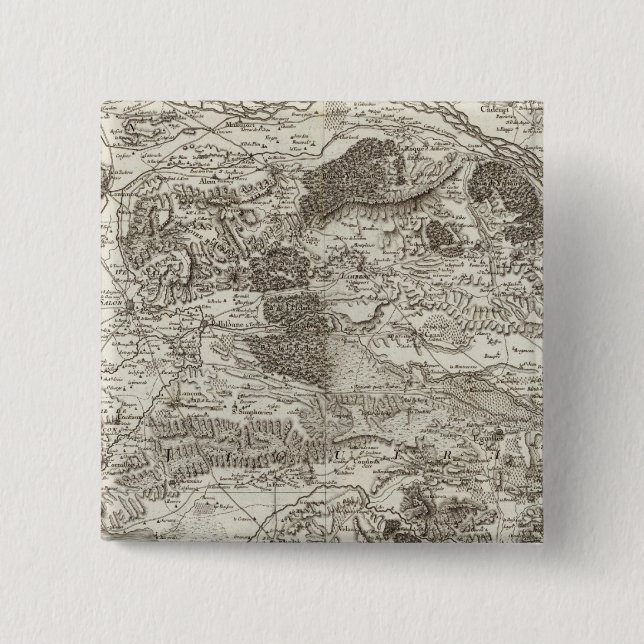 Bóton Quadrado 5.08cm Aix (Frente)