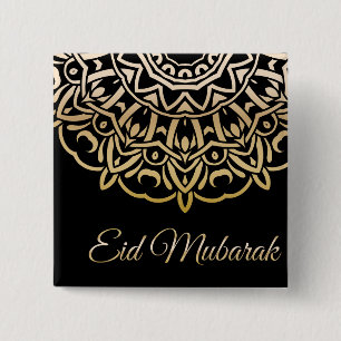 Bóton Quadrado 5.08cm Al Adha e Fitr de Ramadan