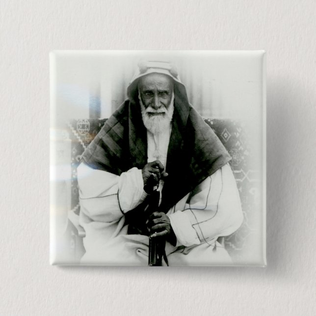 Bóton Quadrado 5.08cm Al Khalifah do AIA Ibn Ali (Frente)