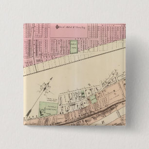 Bóton Quadrado 5.08cm Alegada Guarda 8 Homestead