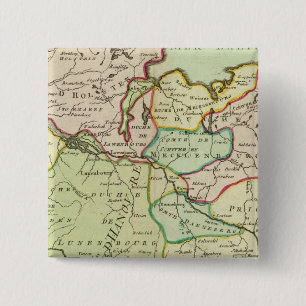 Bóton Quadrado 5.08cm Alemanha 16