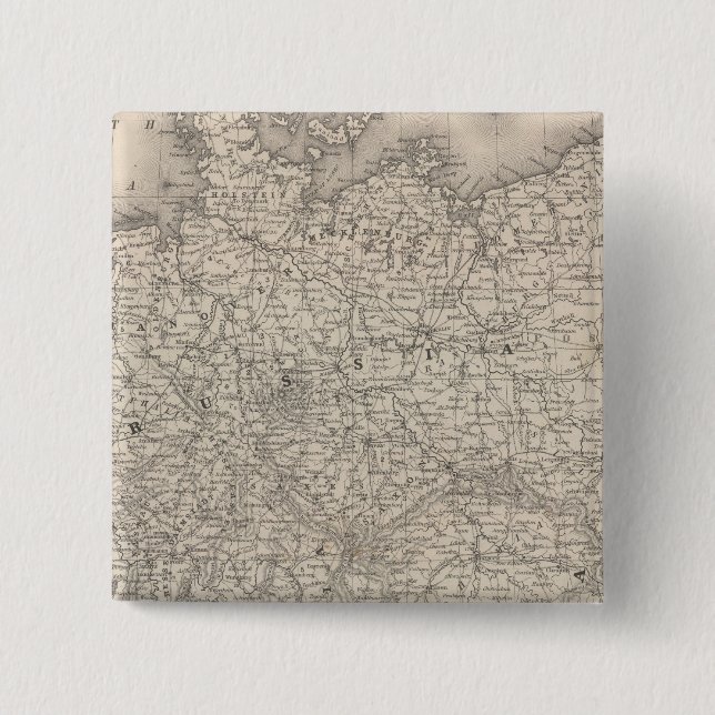 Bóton Quadrado 5.08cm Alemanha 26 (Frente)