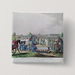 Bóton Quadrado 5.08cm Alexander mim e Napoleon