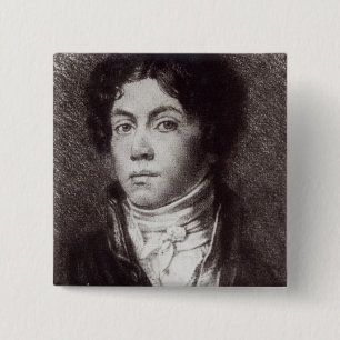 Bóton Quadrado 5.08cm Alexander Pushkin