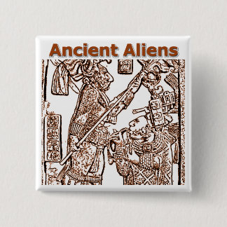 Bóton Quadrado 5.08cm Aliens antigos 2