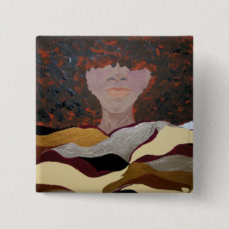 Bóton Quadrado 5.08cm Alma Sista por Kenya Verrett