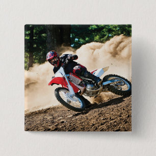 Bóton Quadrado 5.08cm Almofada de motocross