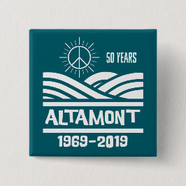 Bóton Quadrado 5.08cm Altamont Speedway 1969-2019 50th Anniversary