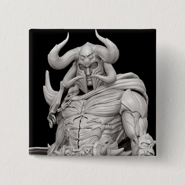 Bóton Quadrado 5.08cm Alternativa Ares (Frente)