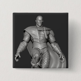 Bóton Quadrado 5.08cm Alternativa de Adam Preto