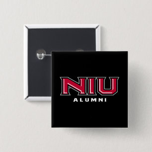 Bóton Quadrado 5.08cm Alumni NIU