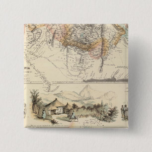 Bóton Quadrado 5.08cm América
