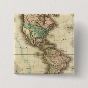 Bóton Quadrado 5.08cm América 5