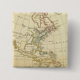 Bóton Quadrado 5.08cm América 7