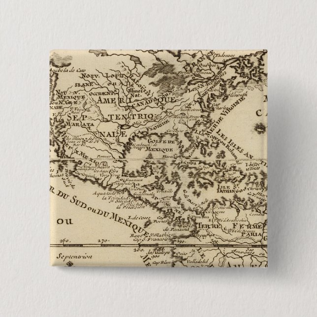 Bóton Quadrado 5.08cm América 8 (Frente)