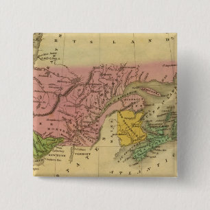 Bóton Quadrado 5.08cm América Britânica