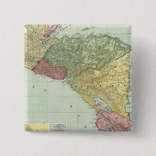 Bóton Quadrado 5.08cm América Central 2