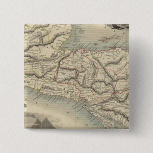 Bóton Quadrado 5.08cm América Central 7