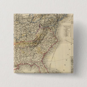 Bóton Quadrado 5.08cm América do Norte 26