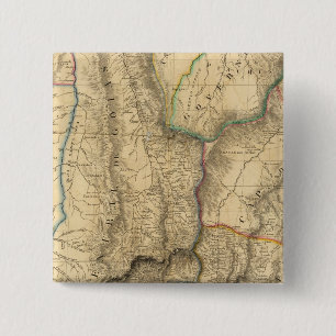 Bóton Quadrado 5.08cm América do Sul 32