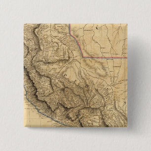 Bóton Quadrado 5.08cm América do Sul 34