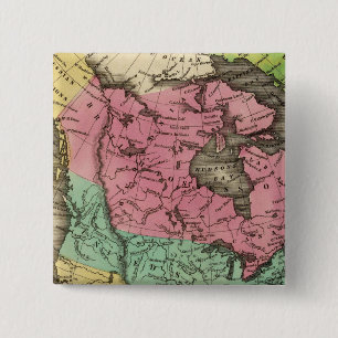 Bóton Quadrado 5.08cm América N