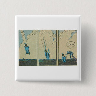 Bóton Quadrado 5.08cm Amigos ESTÁ BEM?