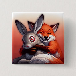 Bóton Quadrado 5.08cm Amo-Te, Amigo!